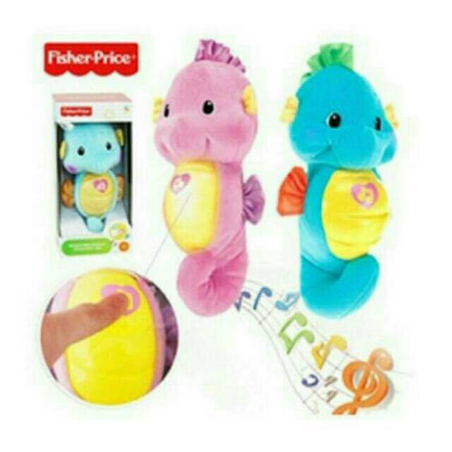 Fisher Price Sea Horse Soothe and Glow Seahorse Boneka Fishera Price Original / Boneka Fisher Price