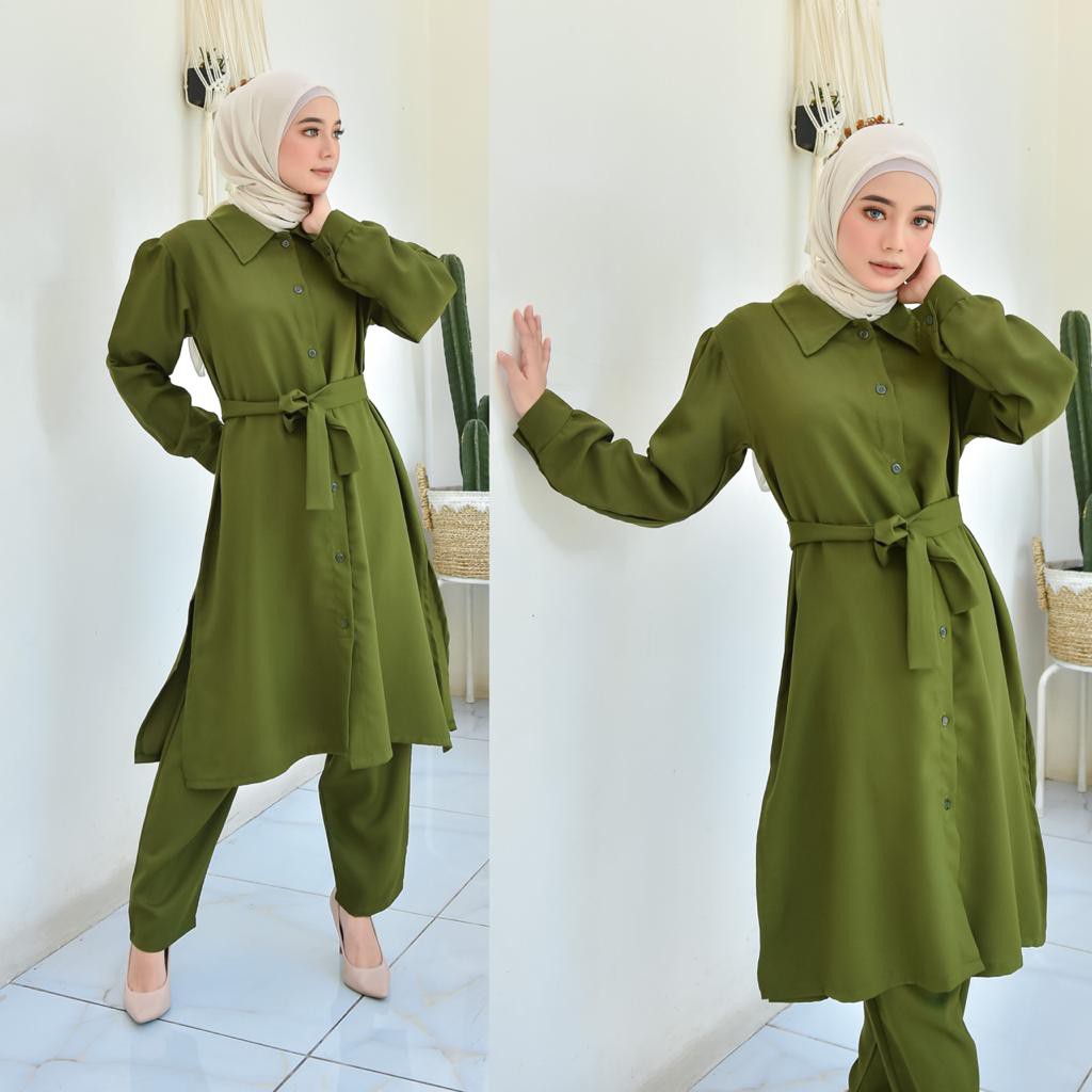 DISKON - SAUSAN SET - FLOTTILICIOUS / STELAN MURAH / STELAN WANITA / STELAN MUSLIM / GROSIR BAJU ONLINE