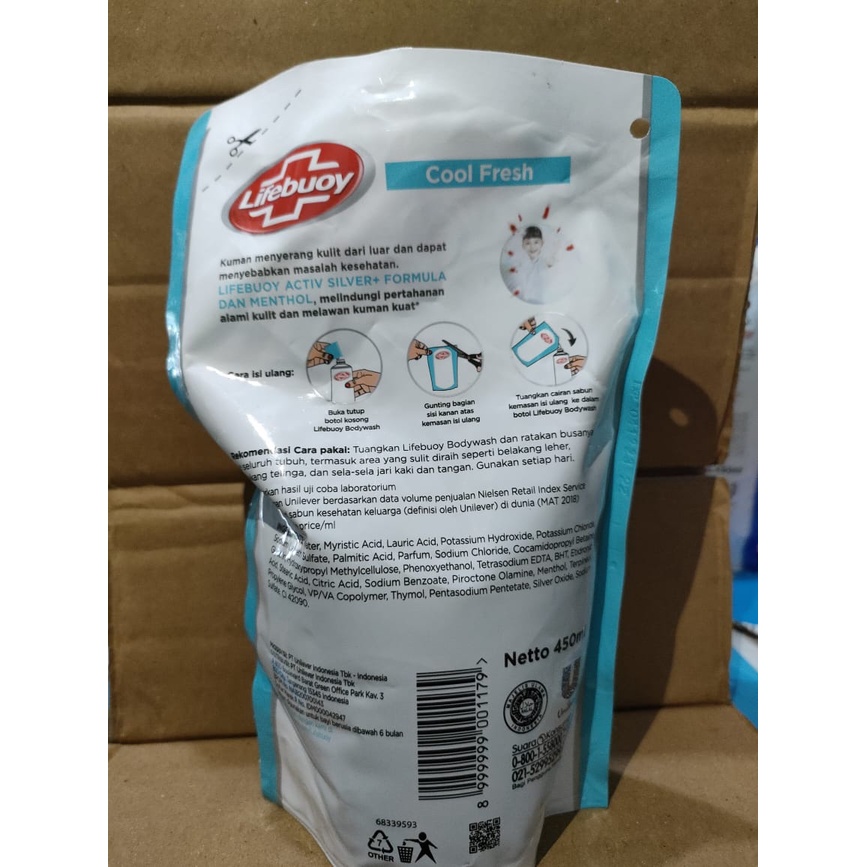 Lifebuoy Sabun Mandi Cair 400ml