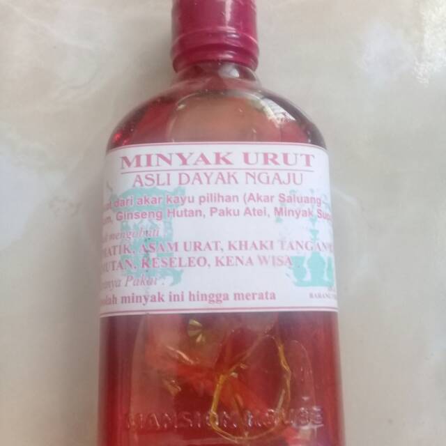 Minyak urut asli dayak ngaju