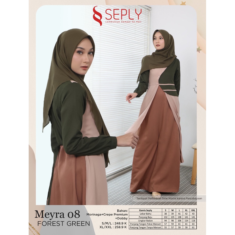 Gamis Seply Meyra 08 Terbaru Gamis Remaja