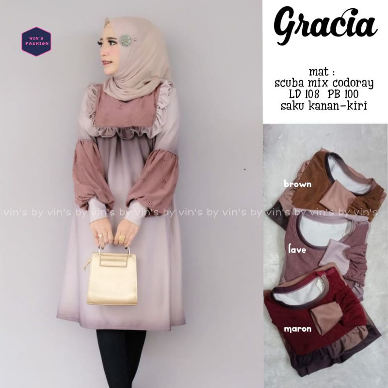 GRACIA TUNIK ORI BY ALFASHION SOLO