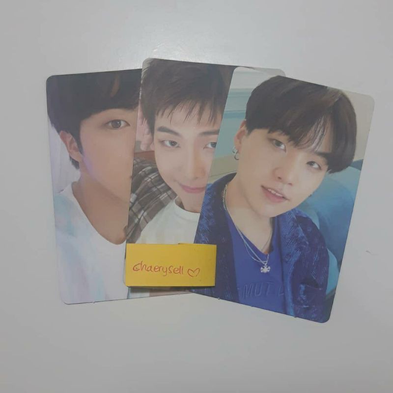 BTS BE ESSENTIAL PHOTOCARD RM SEOKJIN SUGA NAMJOON YOONGI