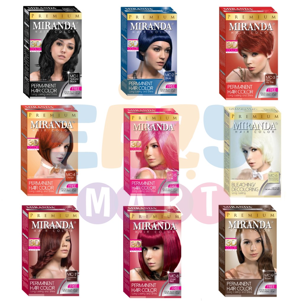 Miranda Hair Color / Semir Rambut / Cat Rambut