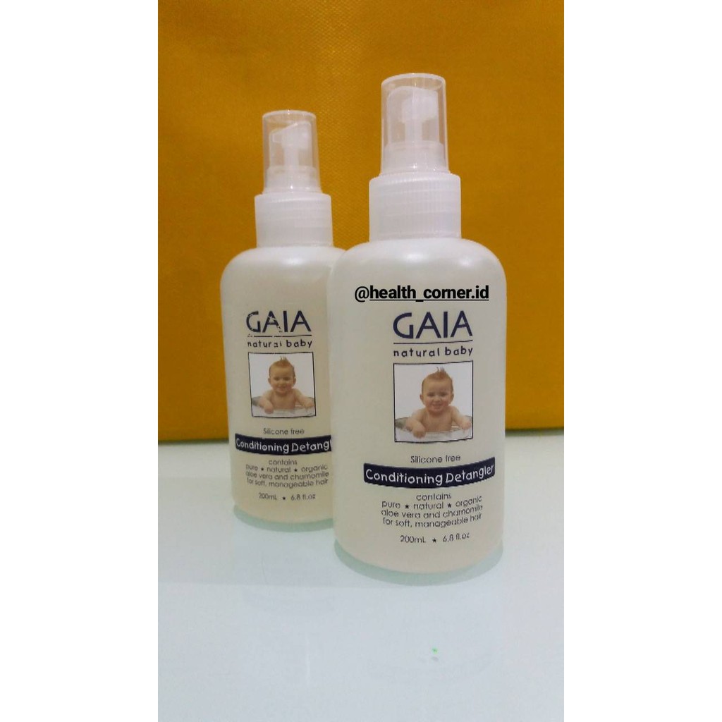 GAIA Natural Baby Conditioning Detangler 200ml