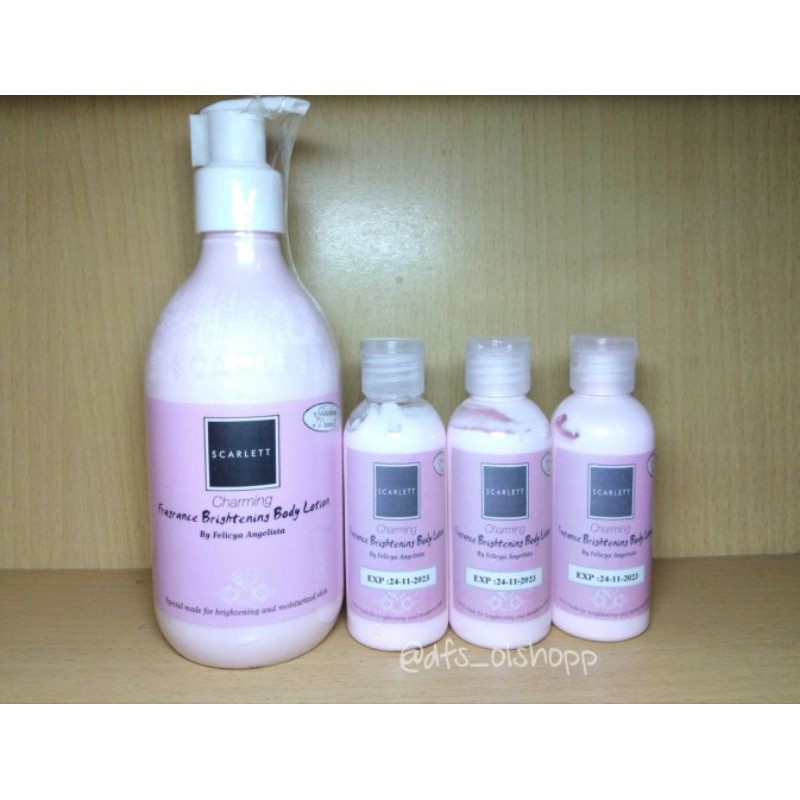 [SHARE IN JAR] 60ml BODY LOTION SCARLETT