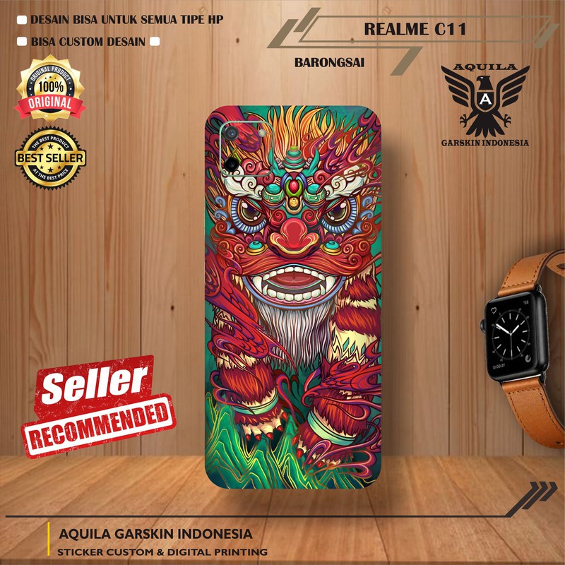 GARSKIN SKIN  HP REALME C11 BISA CUSTOM