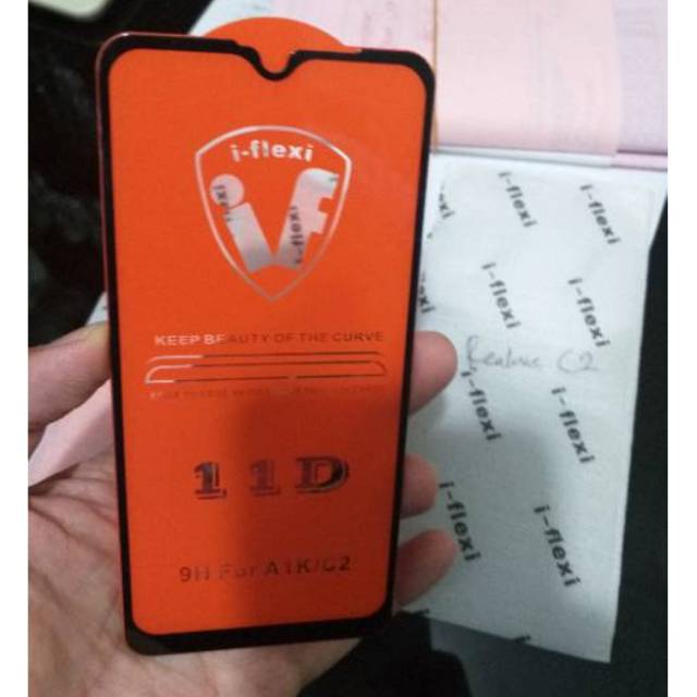 KOREAN Tempered Glass Realme C2 6.1 inchi FULL SCREEN TG 5D Realme C2 RMX1941 FULL GLUE FULL LAYAR