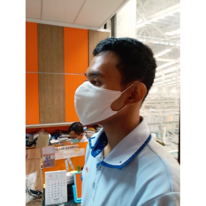 Sritex Masker Kain Anti Polusi Rewashable 1 PCS - White