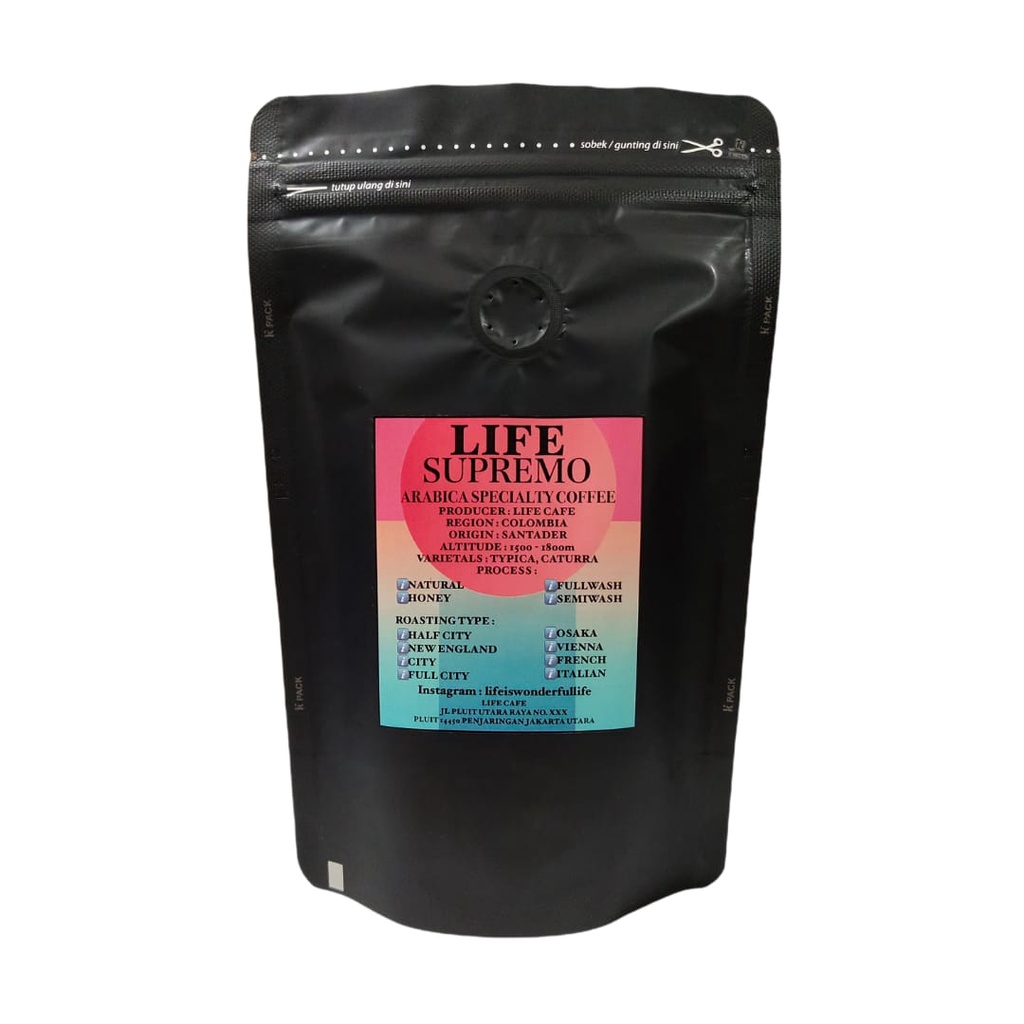 

Kopi LIFE Arabica Colombia