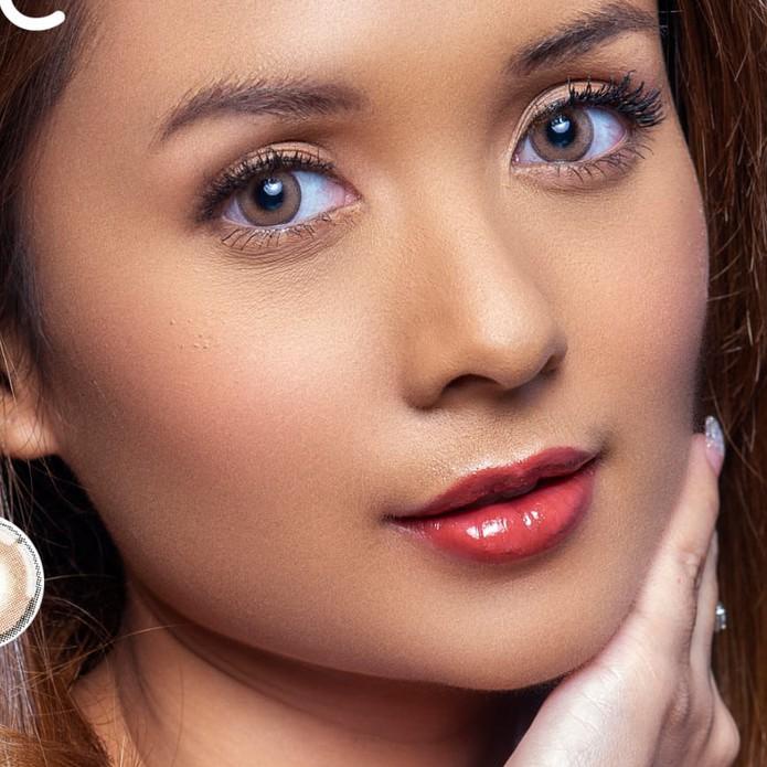 ✭ SOFTLENS MINI CIRCLE CHOCO BROWN MINUS -0.50 S/D -6.00 ➢