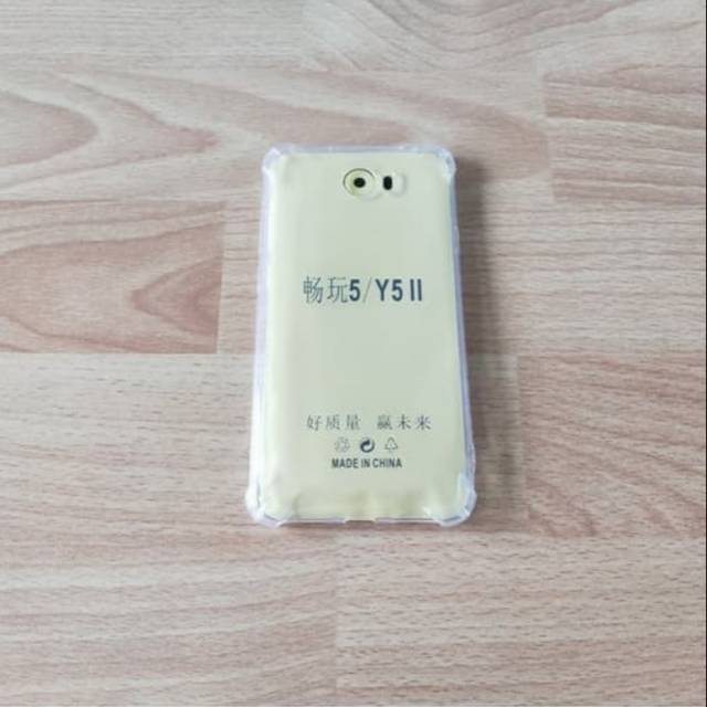 Anti crack case Huawei Y5 2016 Jelly Anticrack lentur Huawei Y5 II Y5 2