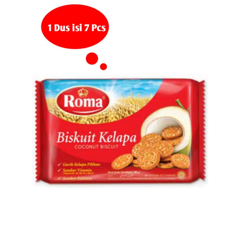 

Biskuit Roma Kelapa ( 300 gr × 7 )