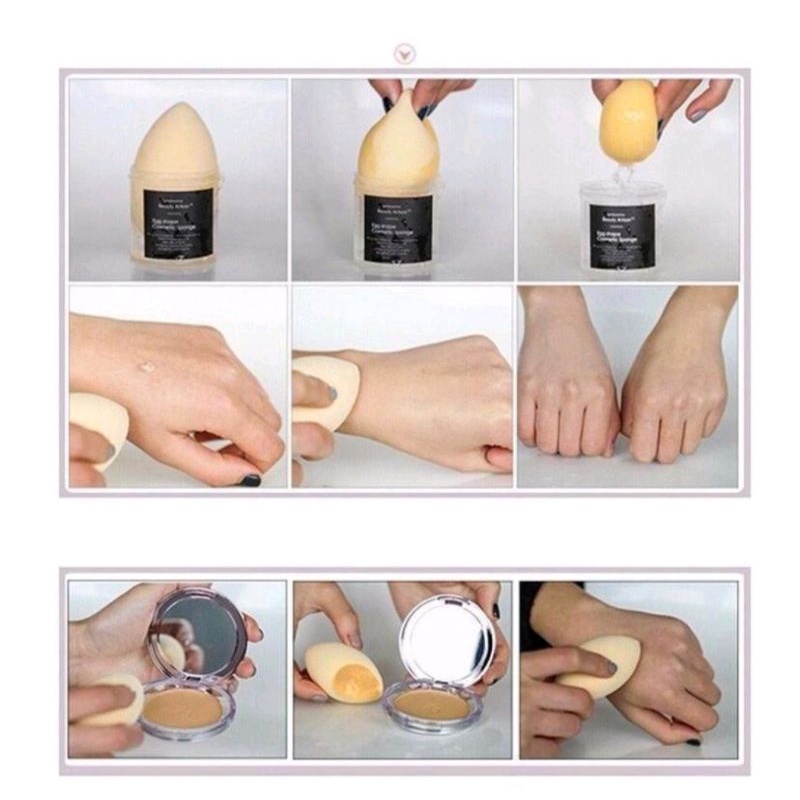 Beauty blender make up colorful Besar