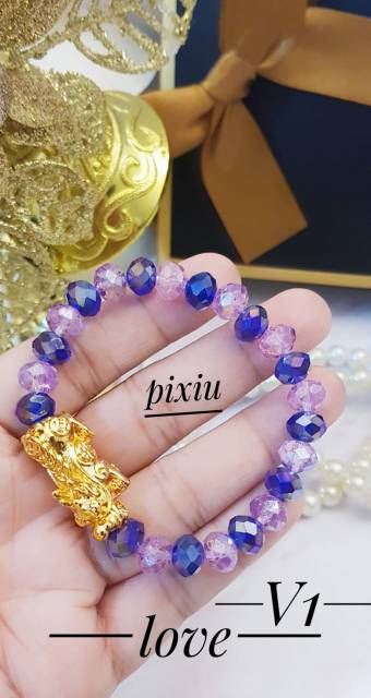 Gelang pixiu lapis emas 24k 0205