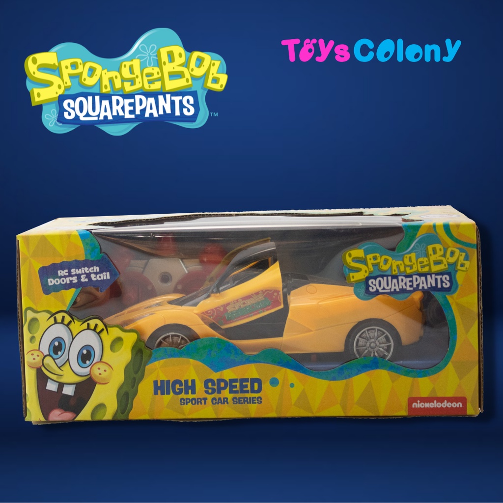 MOBIL REMOTE CONTROL RC LAMBORGHINI SPORT CAR SPONGEBOB  SB 1382-11