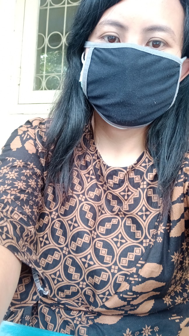 Batik Wanita Asj Sa Hrb026 Kenongo Kemeja Tosca Pendek