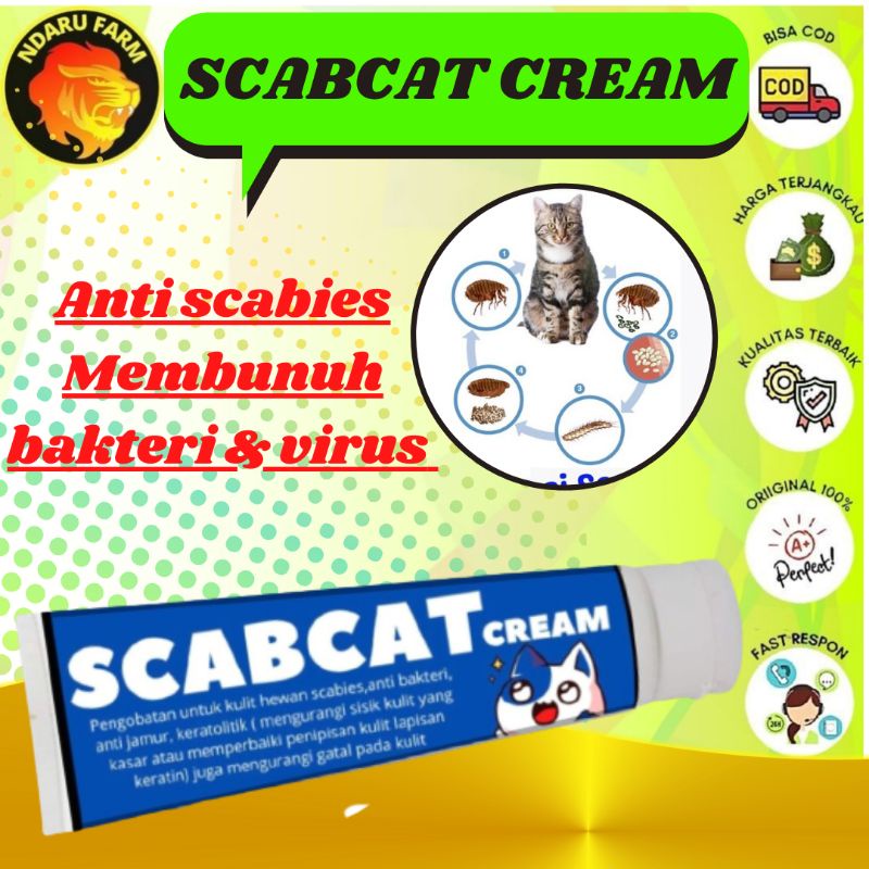 Salep Jamur Kucing Kelinci Scabies Demodex Impetigo Jamur Kutu Parasit Cacing Hati Gatal Kulit ANTI 