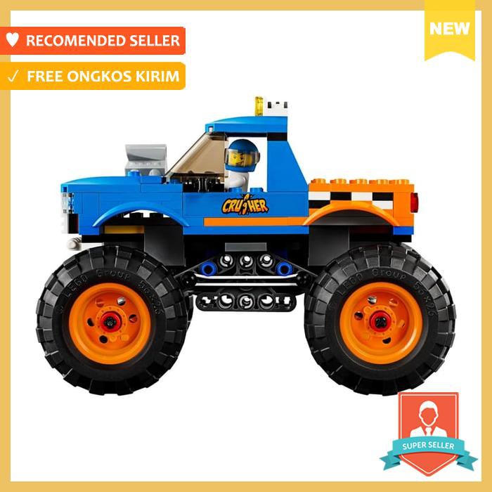 lego city great vehicles monster truck 60180