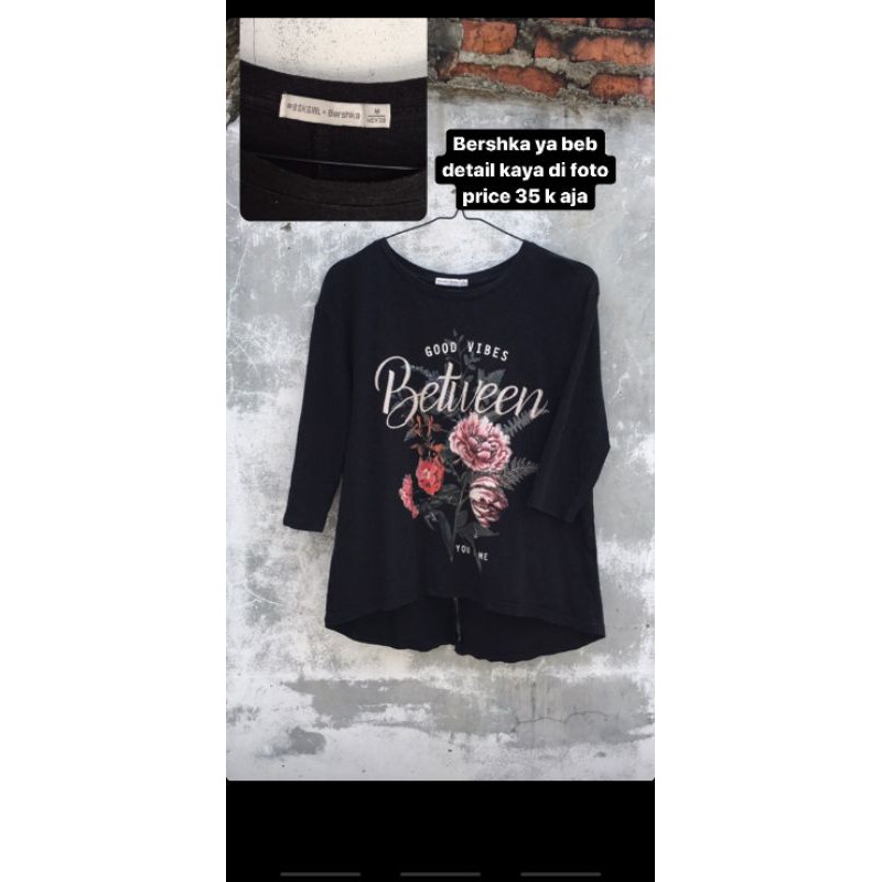 atasan bershka dan celana kulot