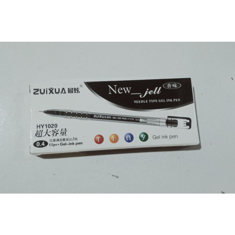 

Bolpoin Gel ZUIXUA HY-1020 Hitam