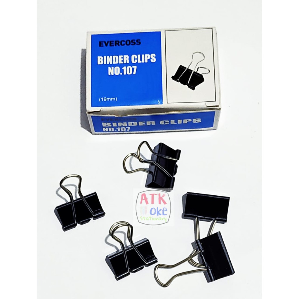 

Binder Clip No. 107 (12pcs)
