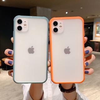 Case Bahan Tpu Transparan Matte Warna-Warni Anti Jatuh