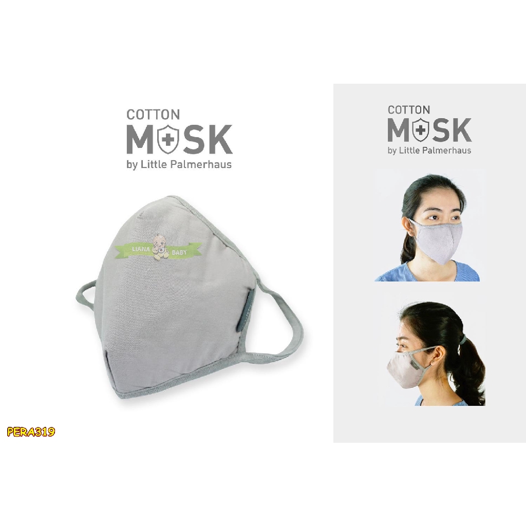 PERA319 MASKER KAIN LITTLE PALMERHAUS COTTON MASK UNTUK ADULT ATAU CHILD