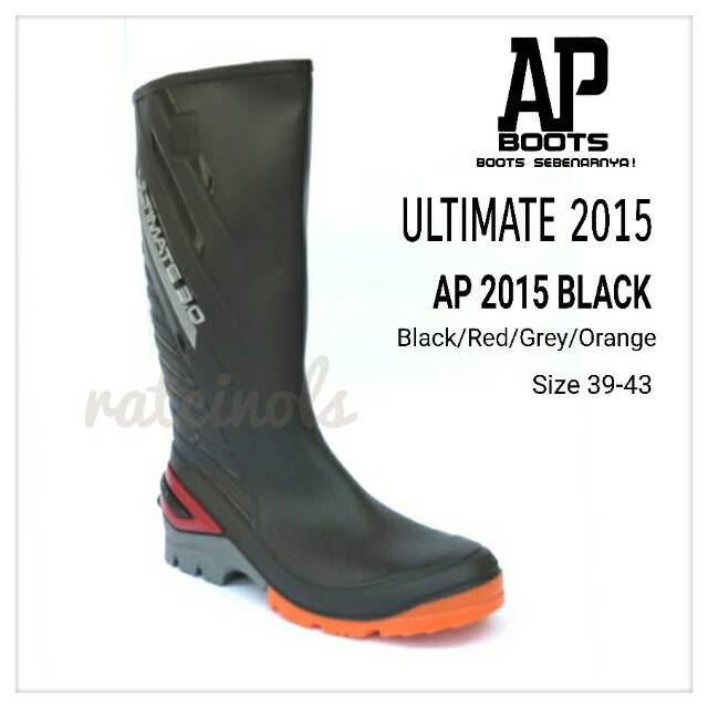 SEPATU AP BOOT ULTIMATE 2015 BLACK