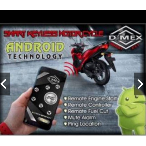 ALARM MOTOR DMEX ANDROID SMARTKEY