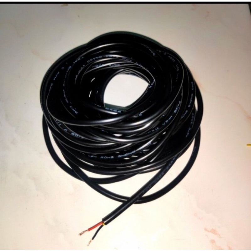 Kabel awg 24 2 jalur 500m + selongsong