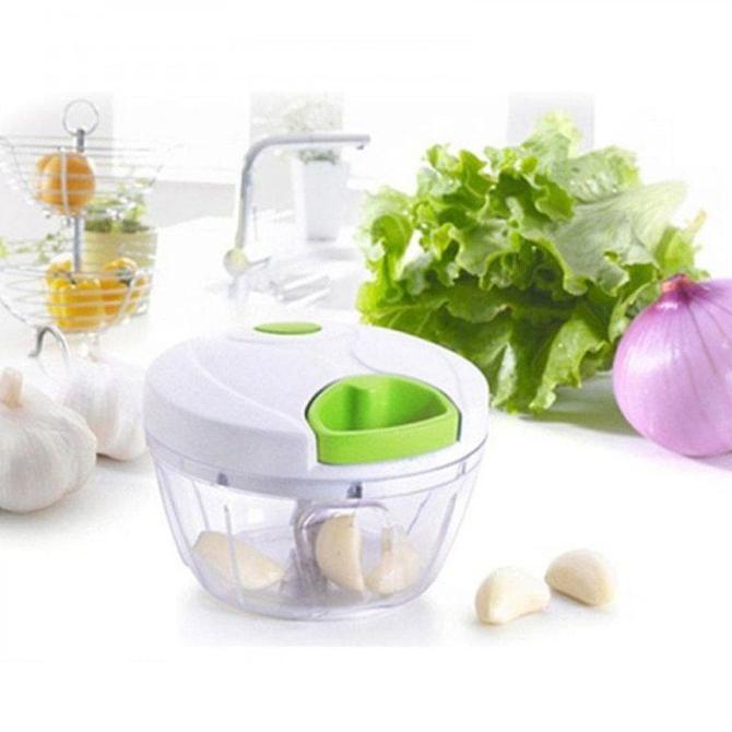 Menakjubkan Blender Tangan Manual Swift Chopper Food Processor Tarik Bukan Putar Trendi
