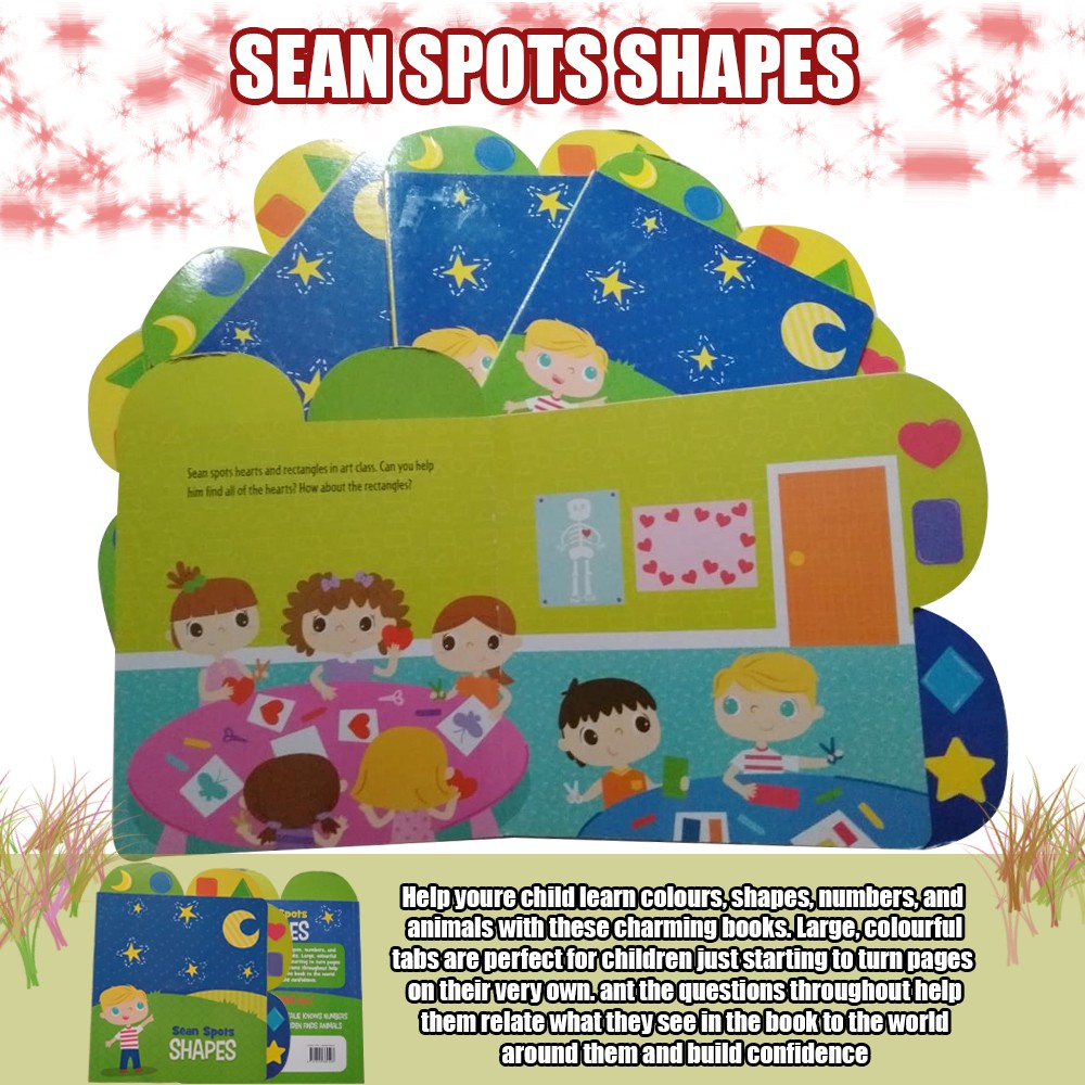Sean Spots SHAPES buku bentuk shape bbw