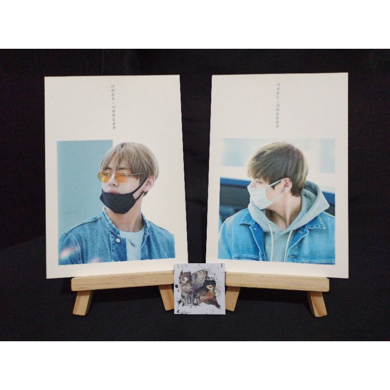 Official Postcard Taehyung "2017 BTS V BIRTHDAY PROJECT by @_nuna_v"