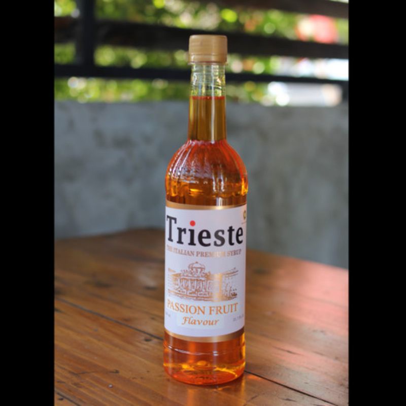 

sirup trieste premium passion fruit di denpasar bali