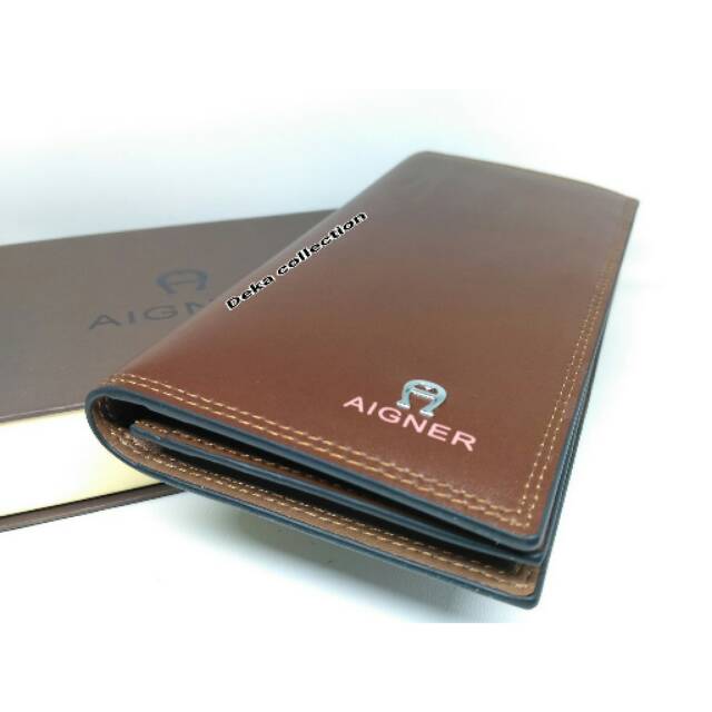 DOMPET PRIA KULIT IMPORT AIGNER