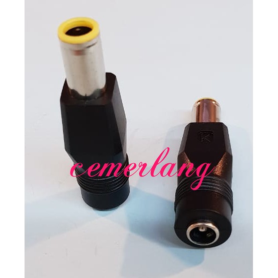 Jack DC 5.5 mm * 2.5 mm to 7.9 mm * 5.5 mm for Lenovo IBM Laptop