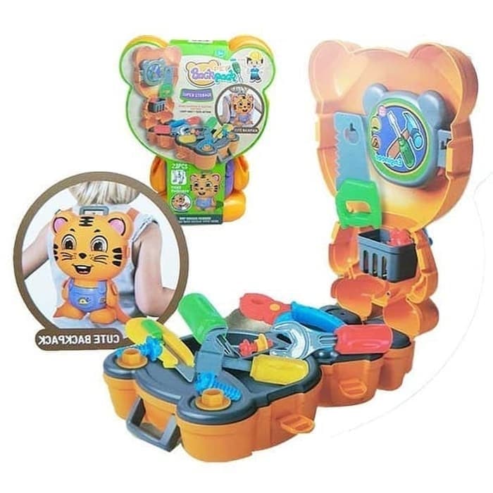 Mainan Tool Pet Backpack Tiger Harimau