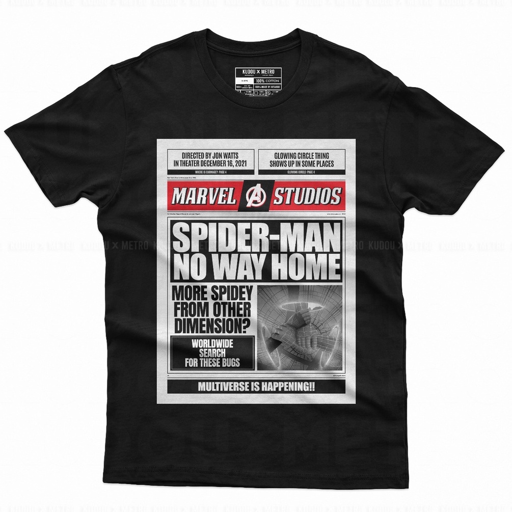 Kaos Spiderman NWH Rumors Premium Unisex