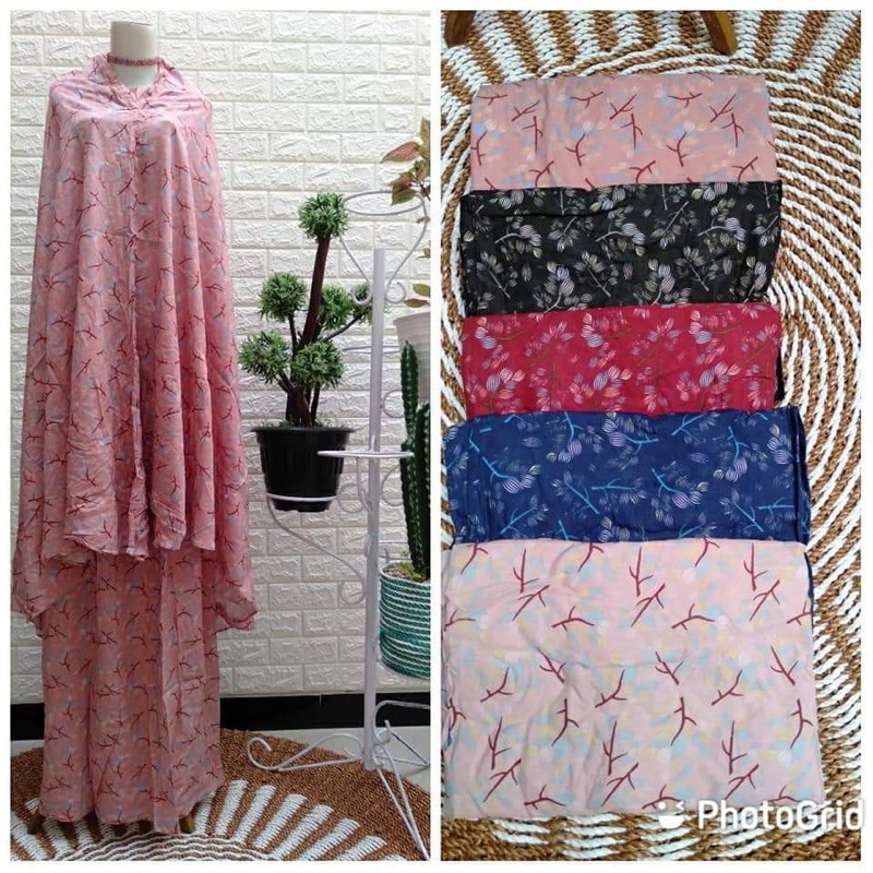 MUKENA BALI MOTIF AKAR