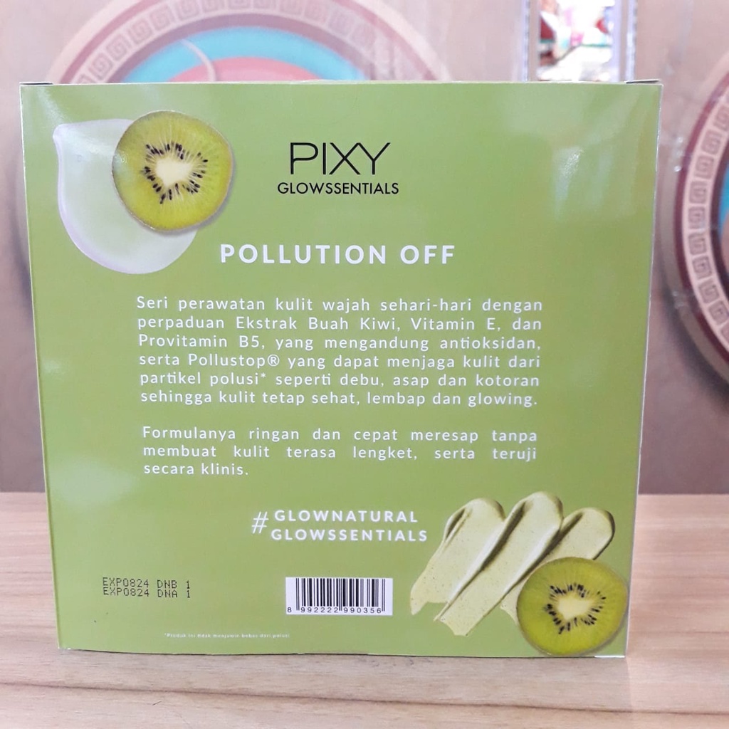 PIXY PACKAGE GLOWSSENTIALS POLUTION OFF