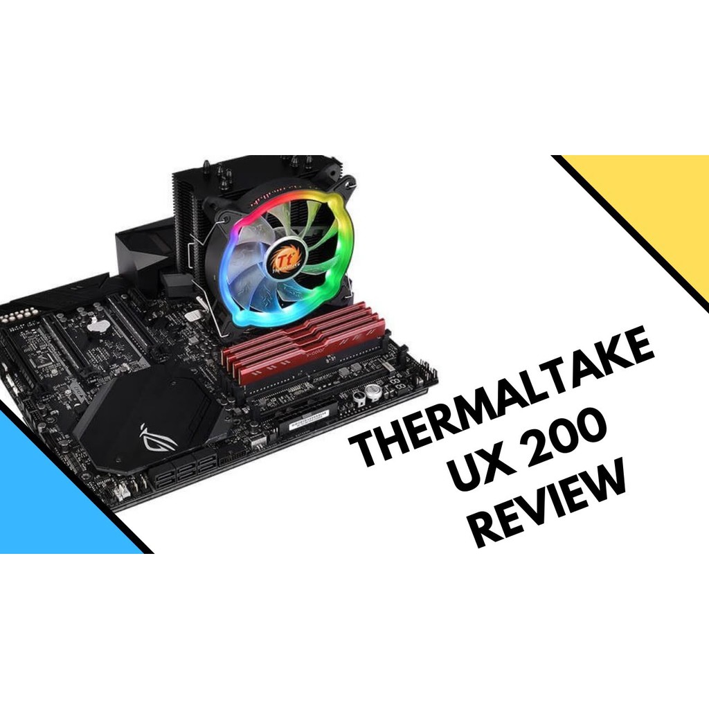 Thermaltake UX200 ARGB New cooling solution