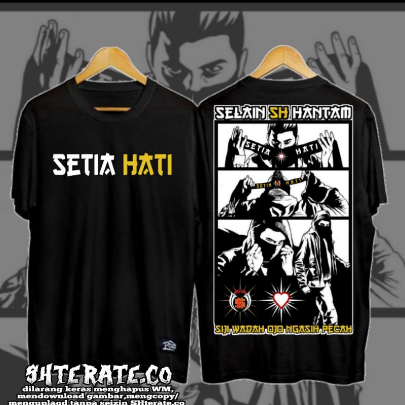 kaos PSHT PSHW setia hati