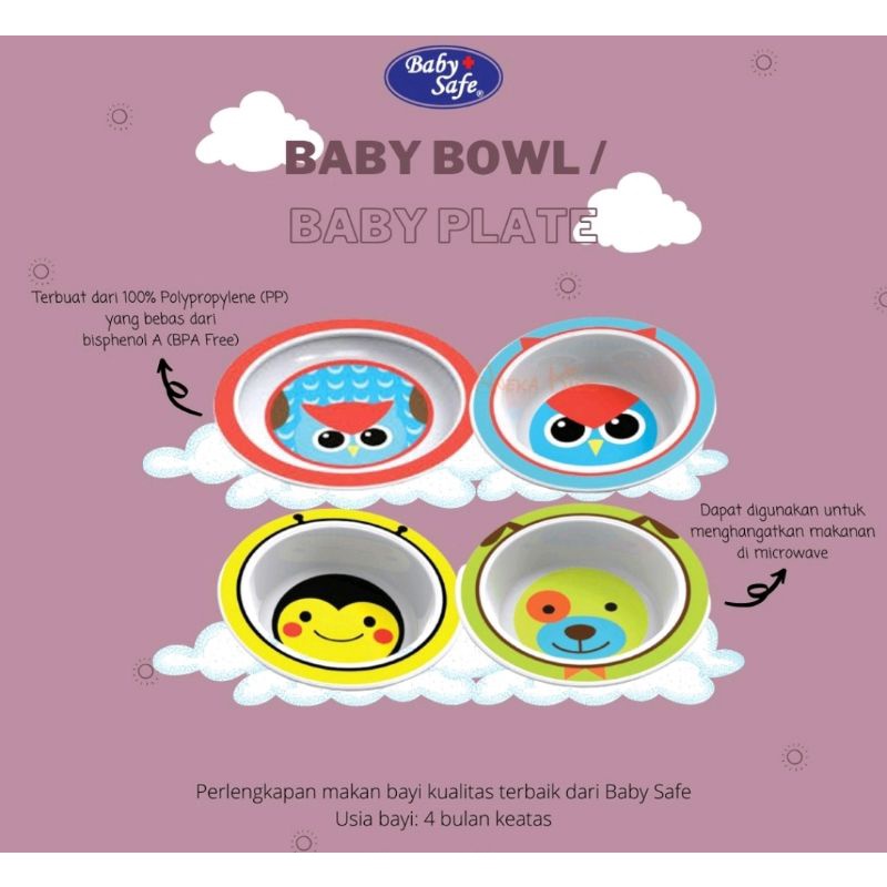 Babysafe baby plate SK002/ piring makan