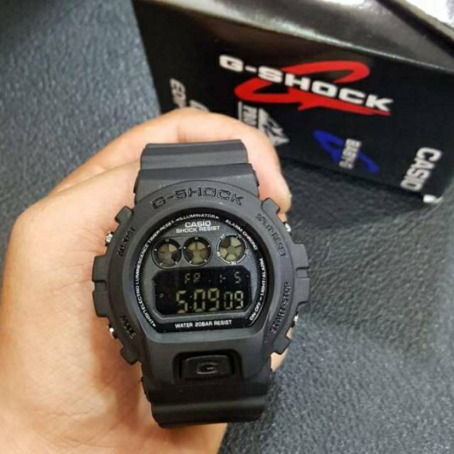 JAM TANGAN CASIO GSHOCK G-SHOCK DW6900 BLACK RED