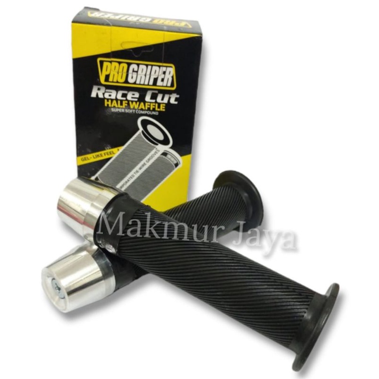 Handgrip Sarung Gas Bulu Protaper Warna+Jalu Stang Model Satria Fu Chrome Universal All Motor