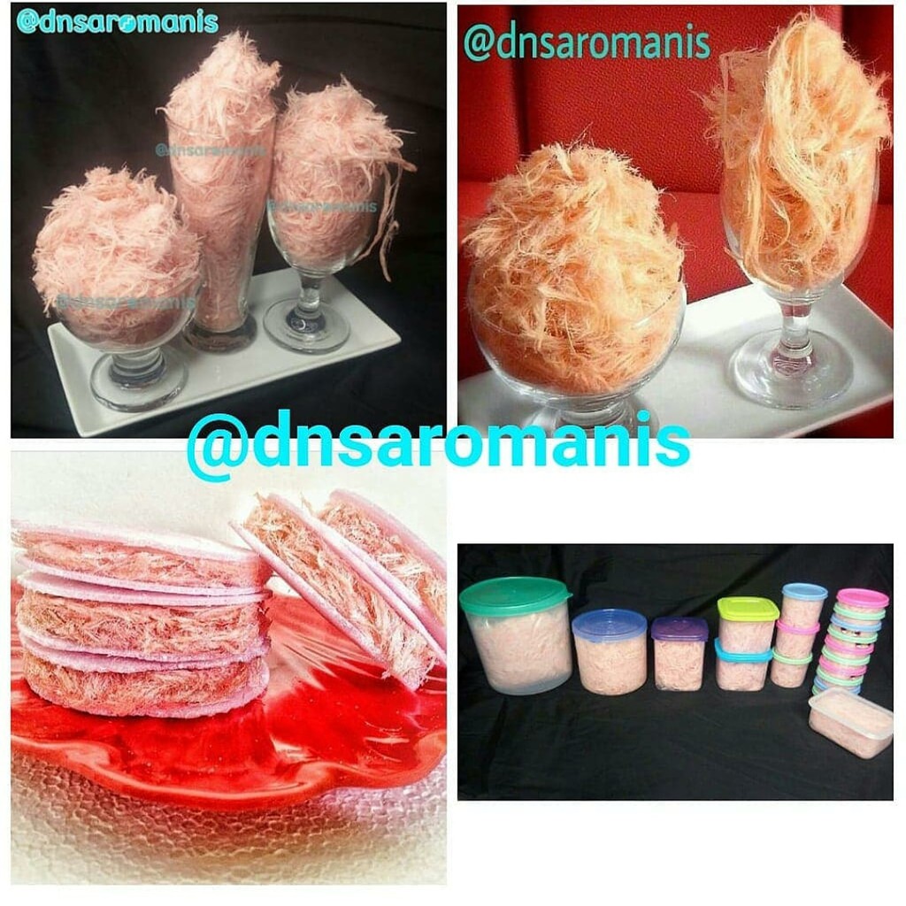 

aromanis rambut nenek paket double 300gr + simping