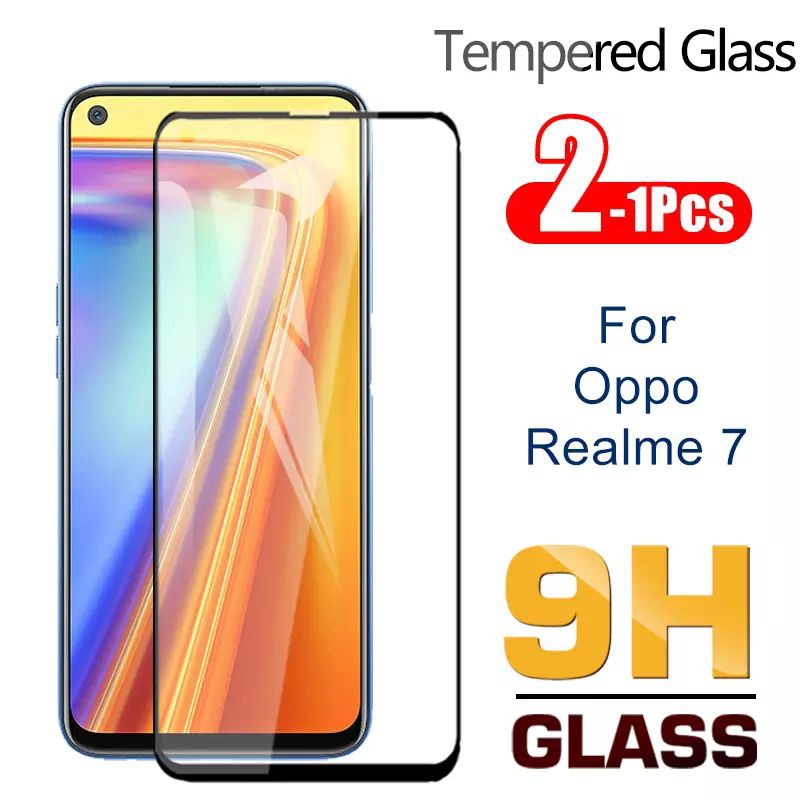 FREE ✅ TEMPERED GLASS FULL REALME 7 - HARDCASE SOFTCASE CASE FUZE ARMOR REALME7 CASING COVER SILIKON