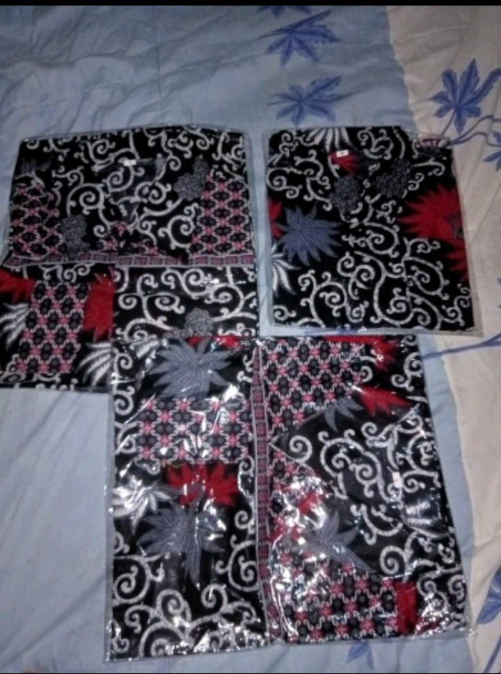 Kemeja Batik Pria Lengan Panjang Size M L Xl Xxl Xxxl Bswart
