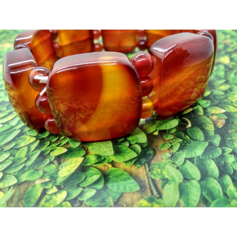 Gelang Batu Akik Sulaiman Model Kotak